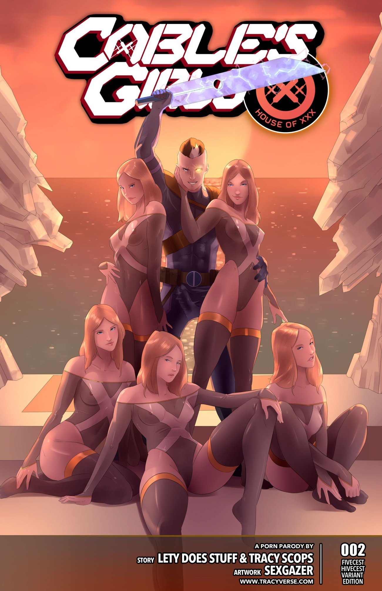 House Of XXX - Cable's Girls 2 cover