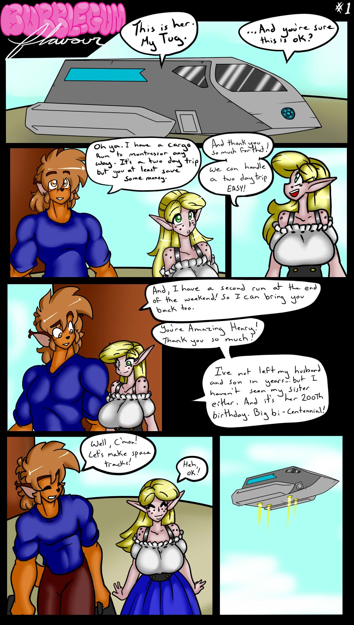 Bubblegum Flavour: Megan and Henry cover