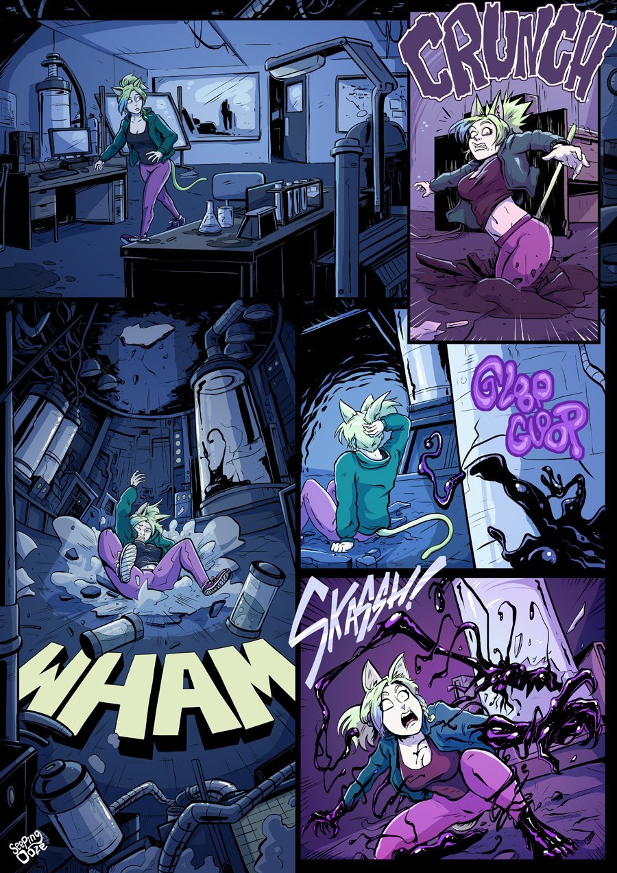 Symbiote Catgirl cover