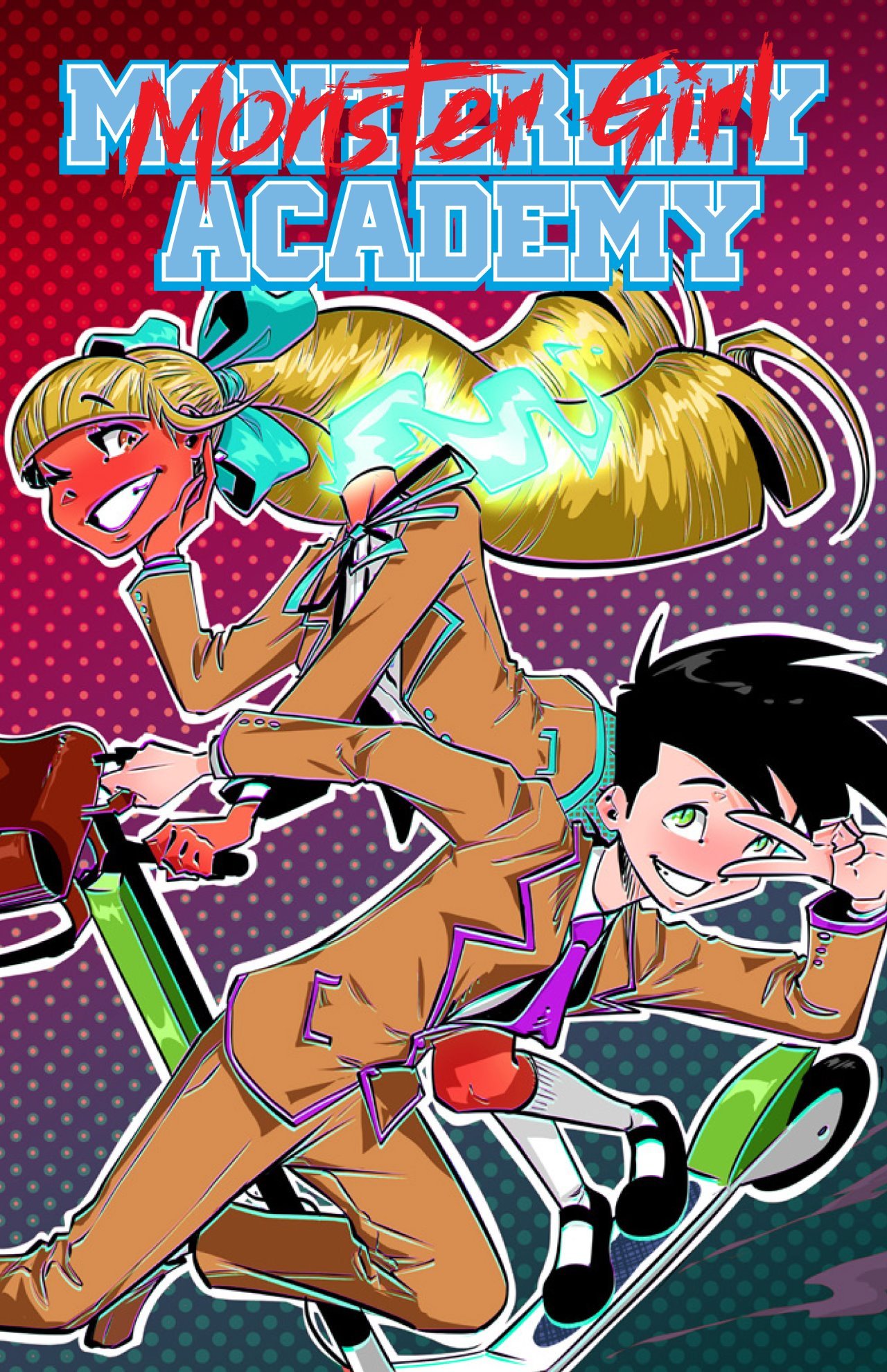 Monster Girl Academ cover