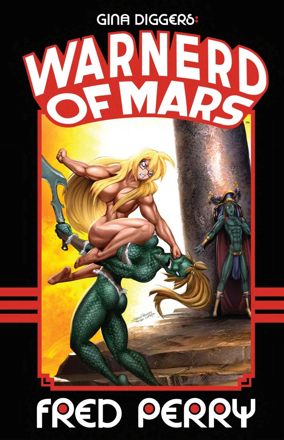 Gina Diggers Warnnerd of Mars cover