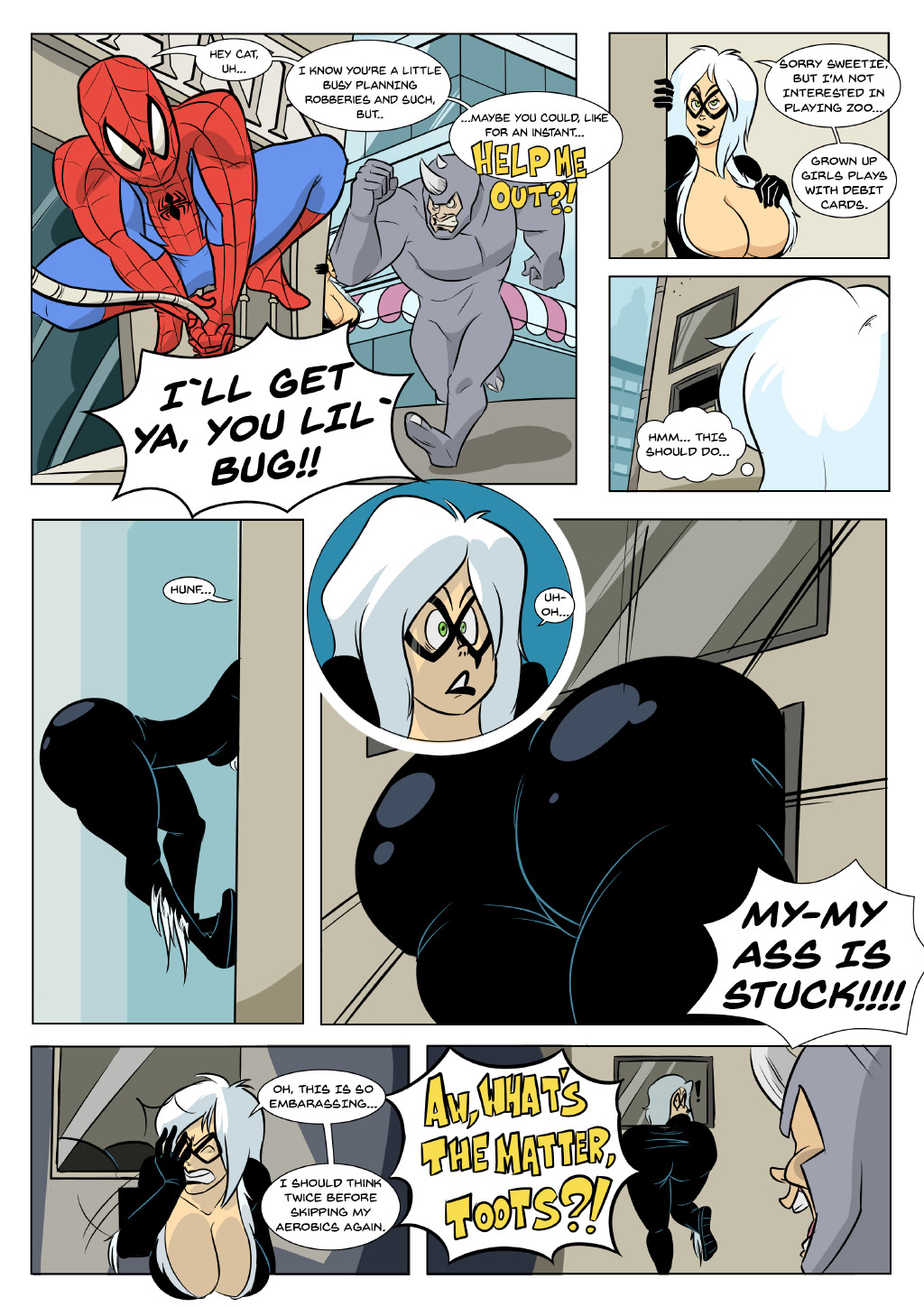 Black Cat gets the Point cover