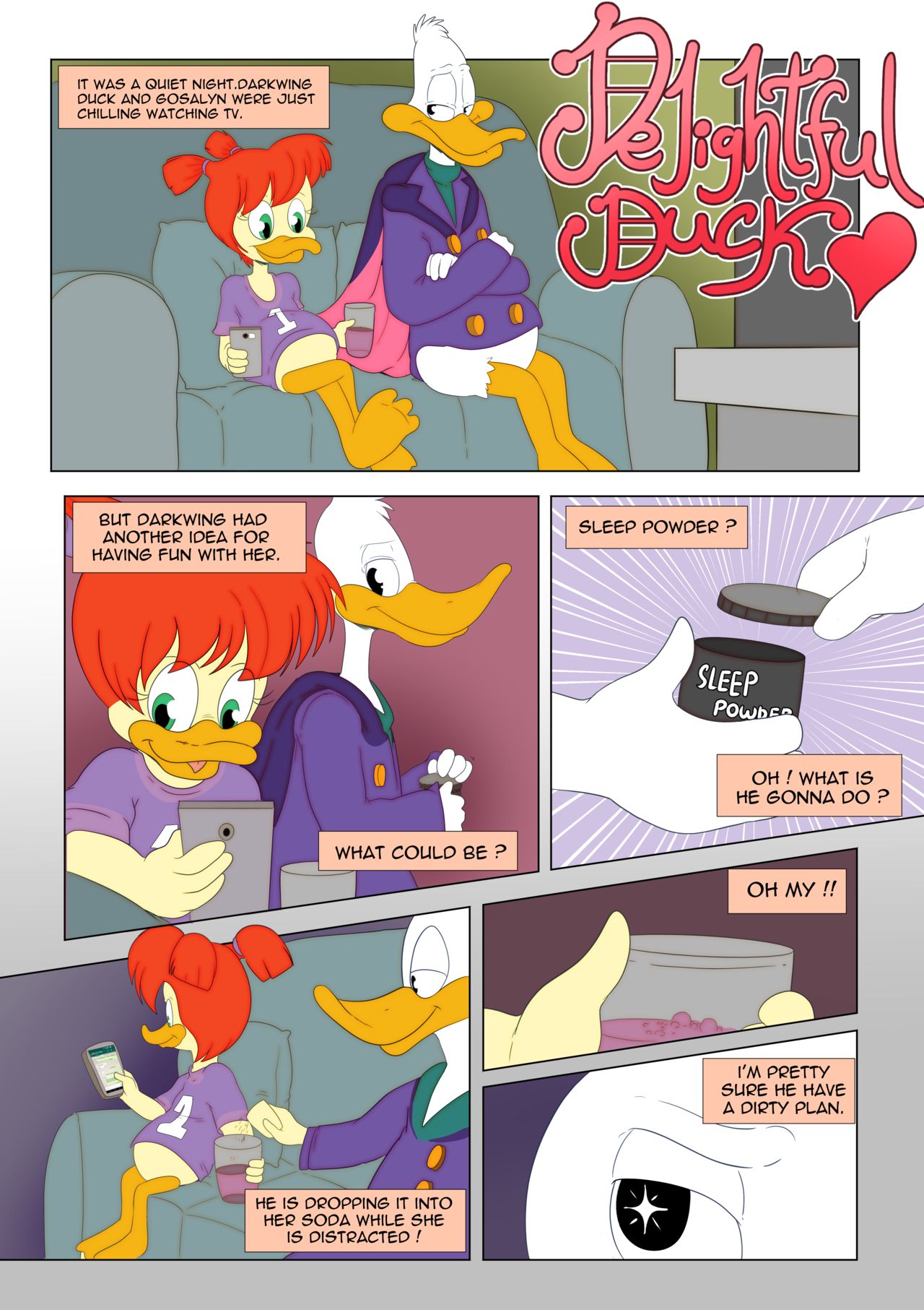 Delightful Duck cover