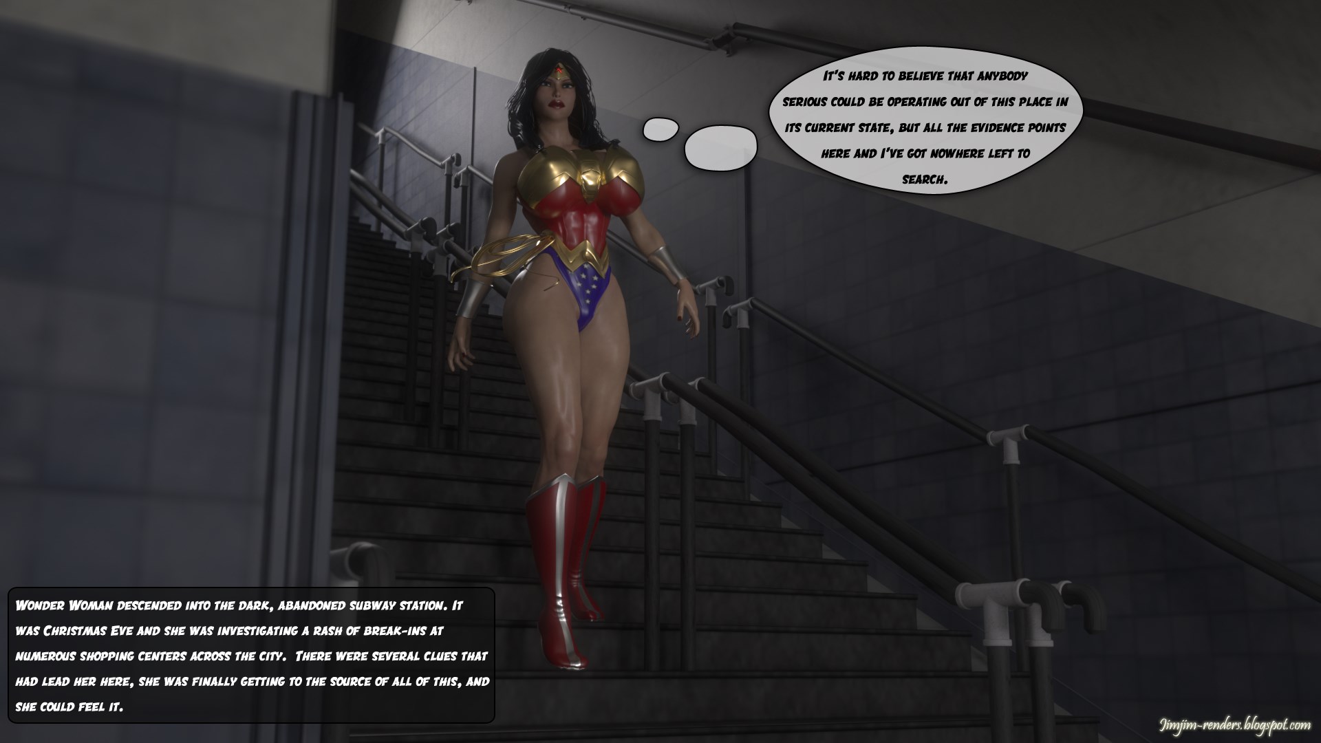 Wonder Woman v Gremlins cover
