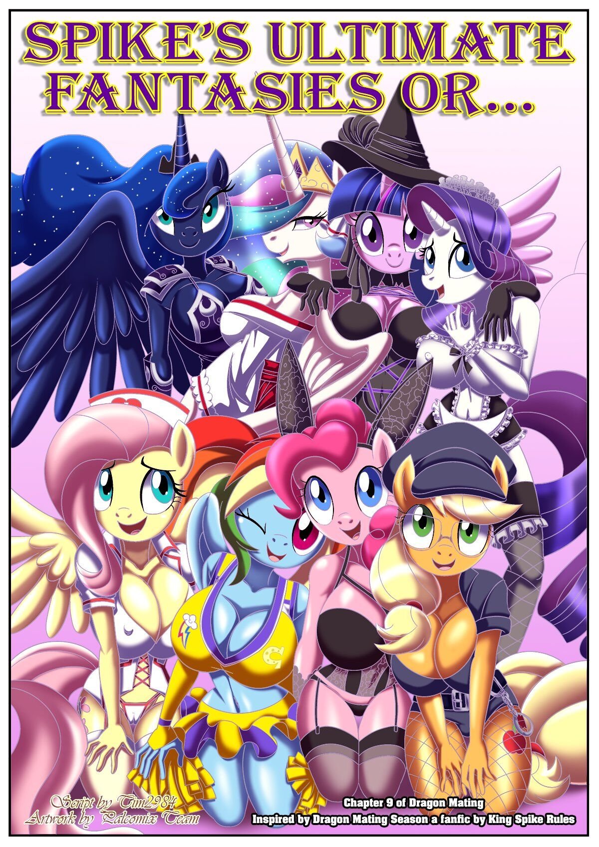 Spike's Ultimate Fantasies or The Dragon King's Harem cover