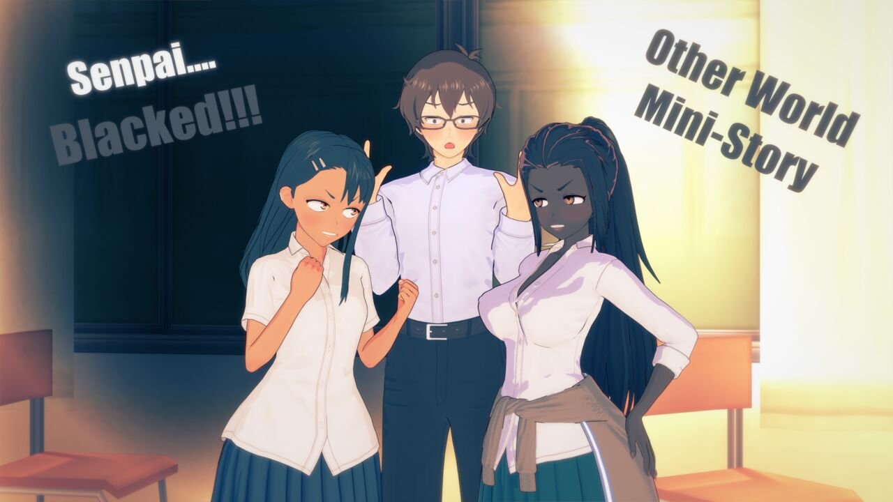 Senpai... Blacked! cover
