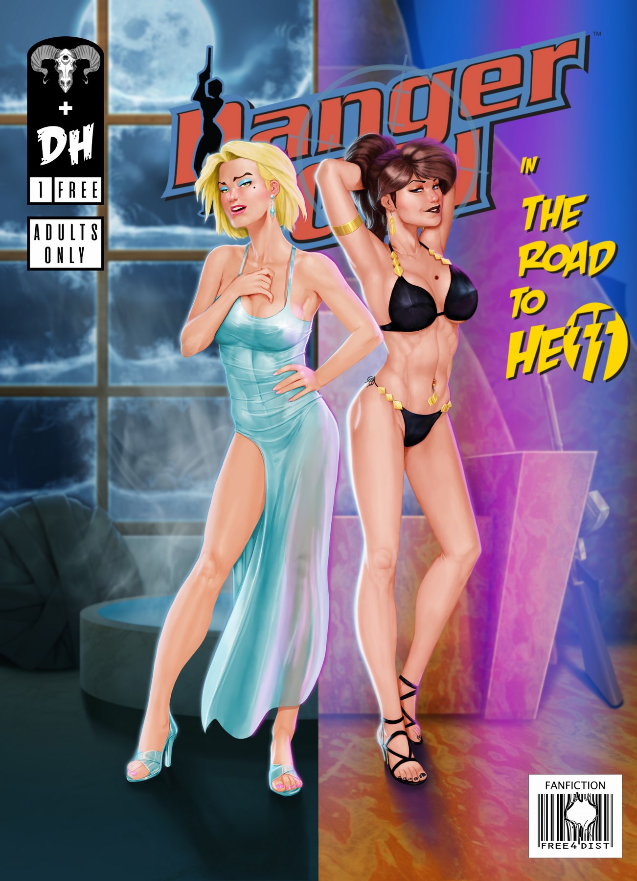 Danger Girl - Road to Hell cover