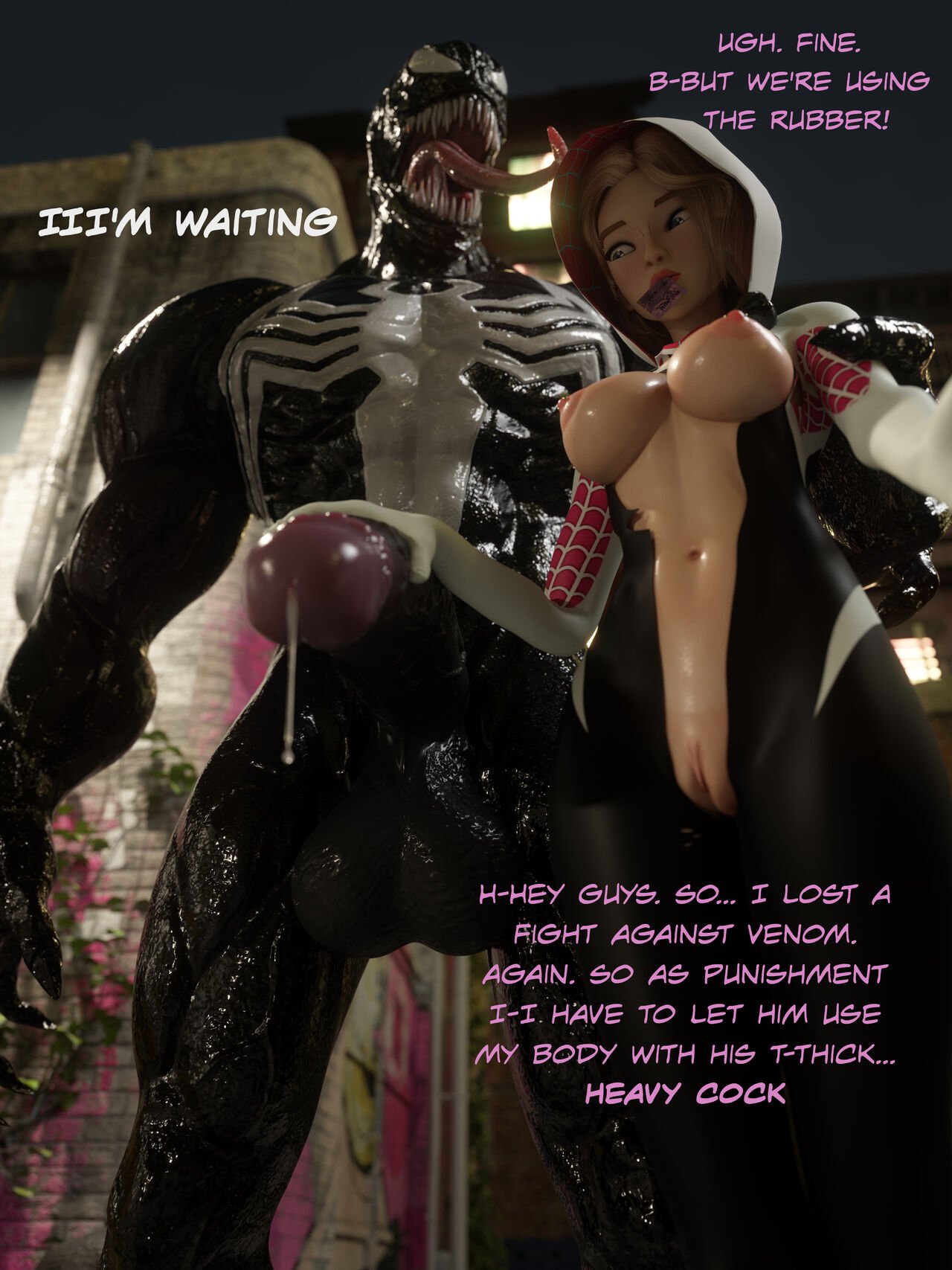 Gwen x Venom cover