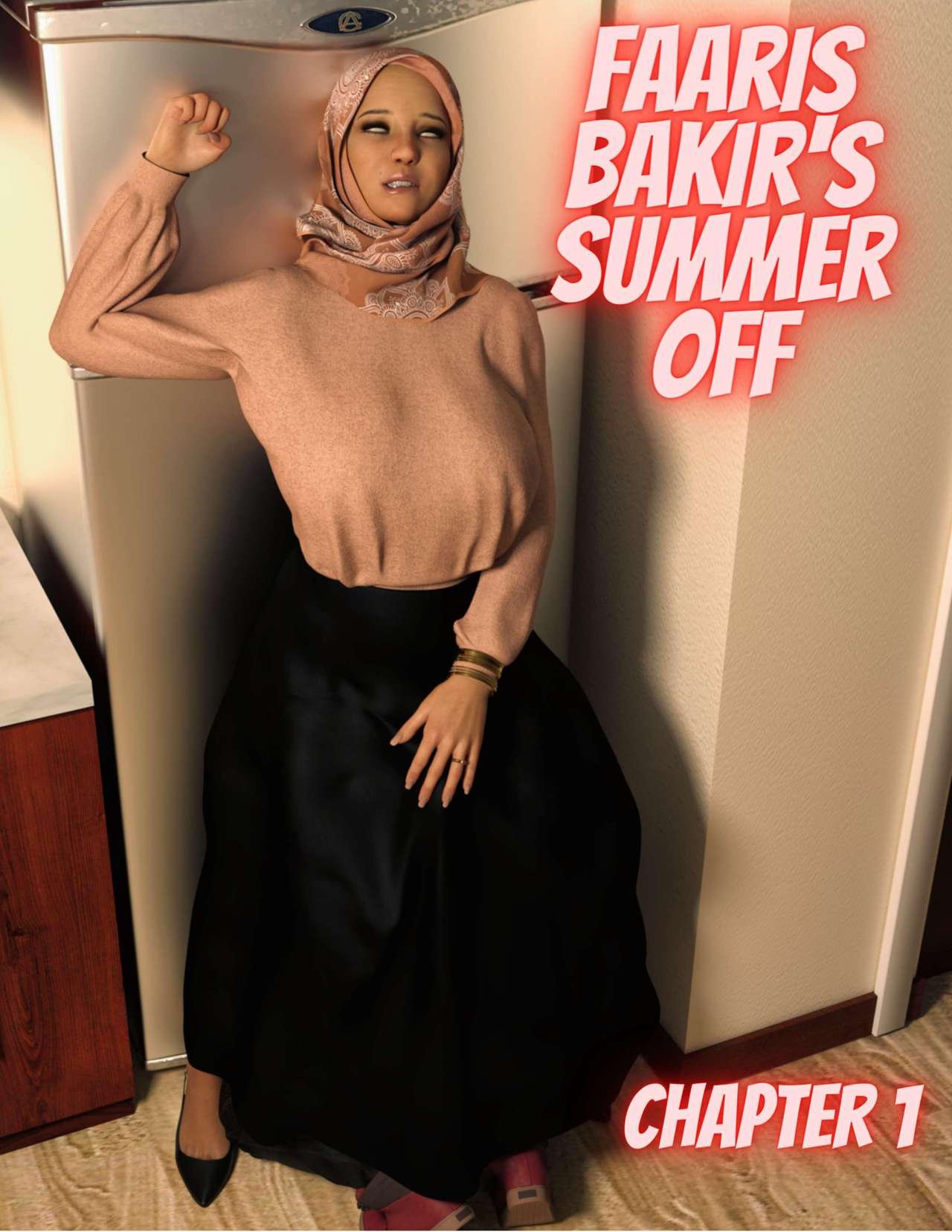 Faaris Bakir's Summer Off Chapter 1 cover