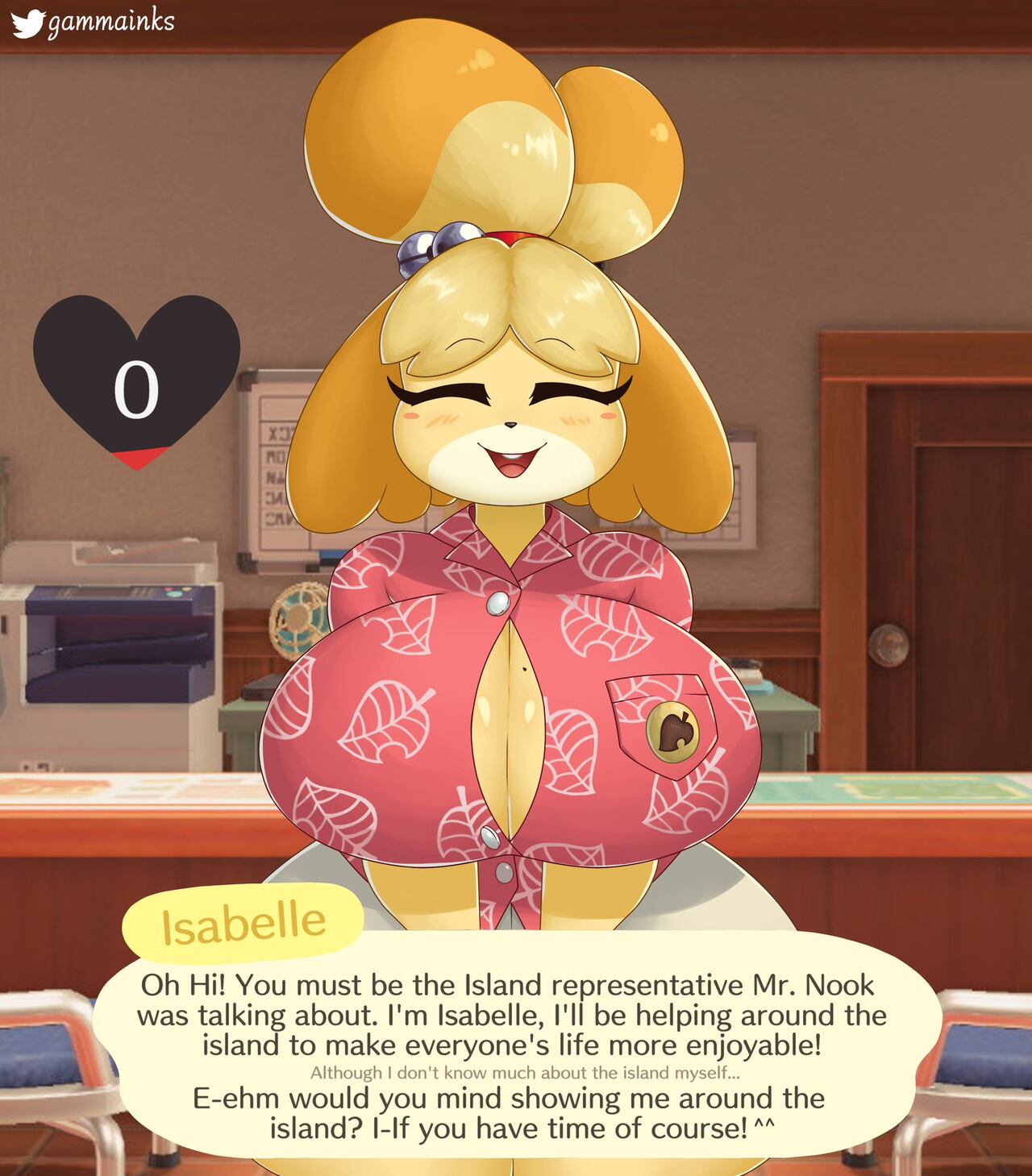 How did the new mayor arrive on the island cover
