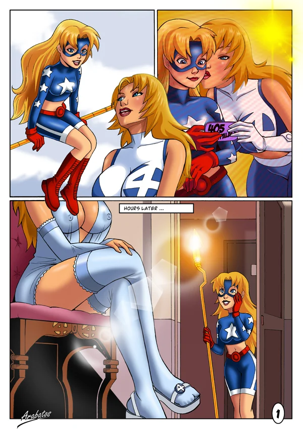 Susan Storm and Stargirl cover