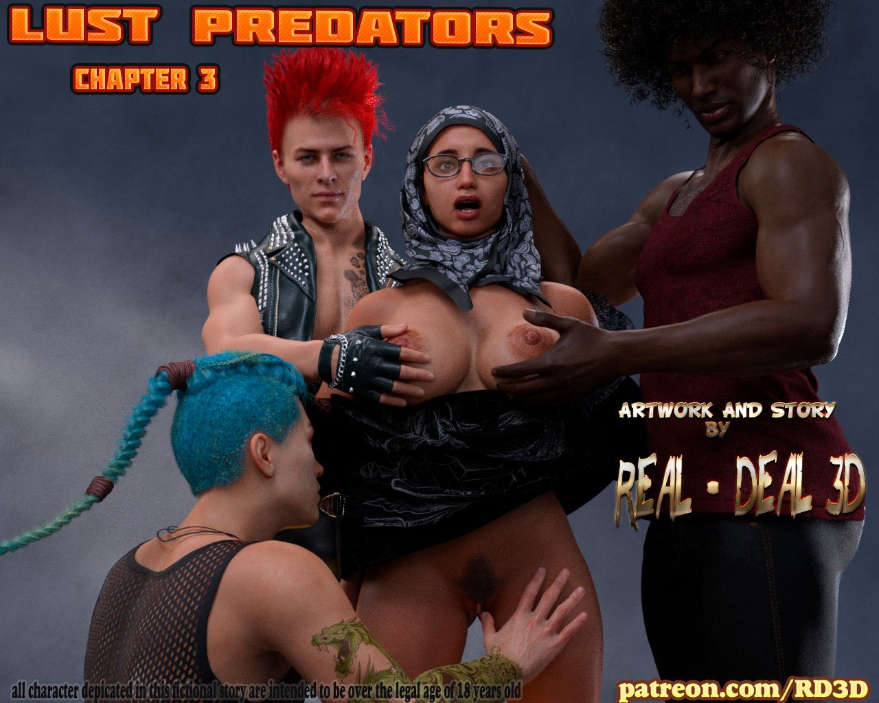 LUST PREDATORS 3 cover