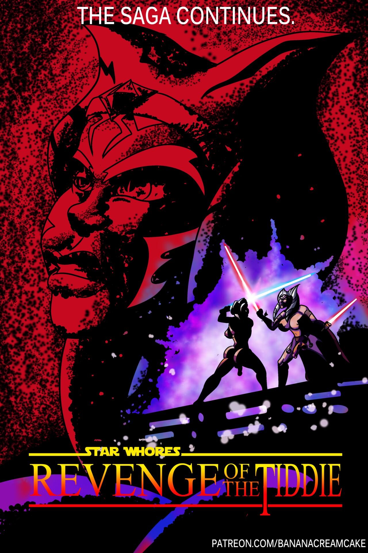 Star Whores: Revenge Of The Tiddie cover