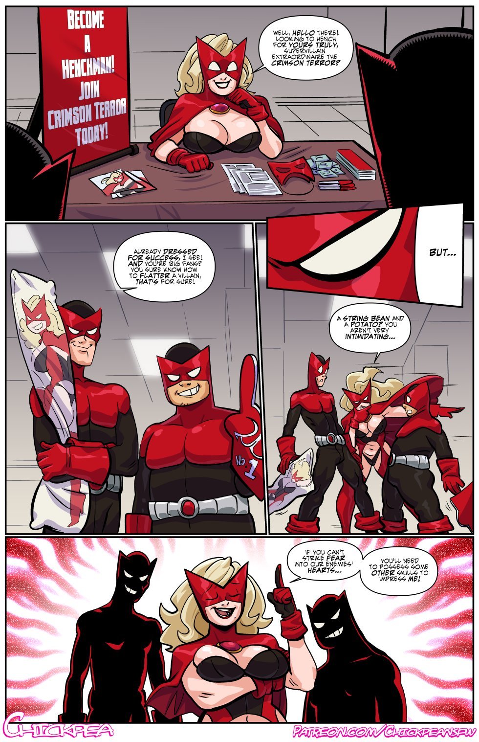 Henchmen Tryout cover