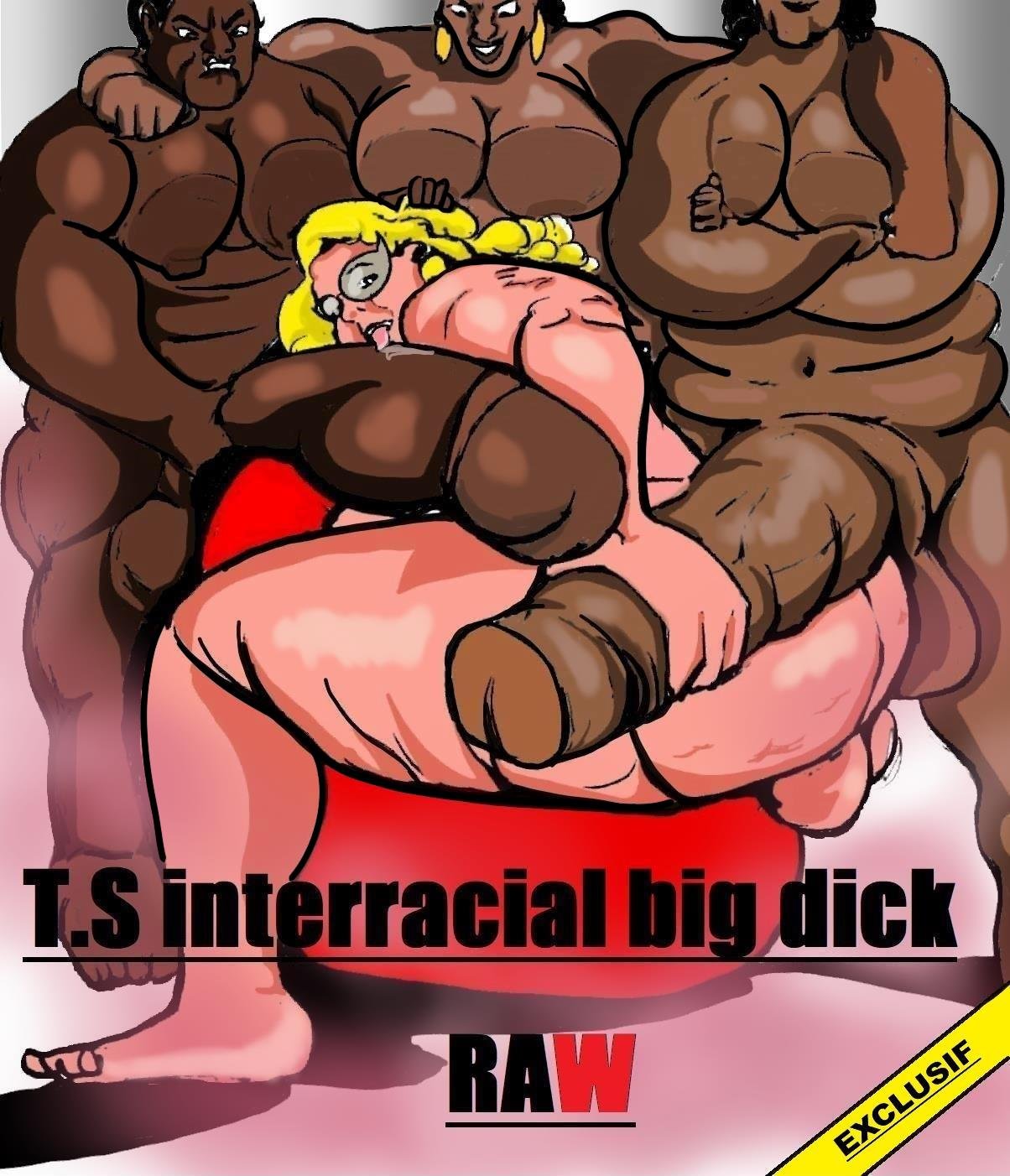 T.S Interracial big dick RAW cover