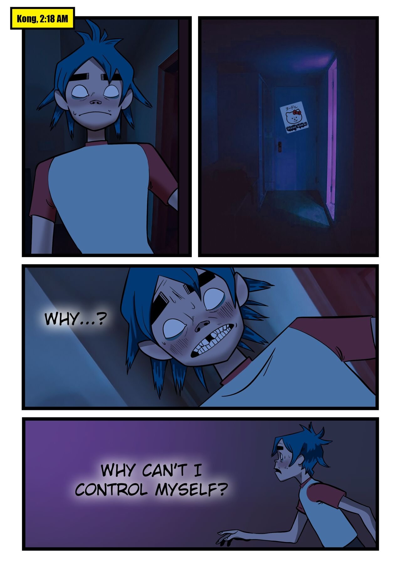 2d/Noodle Comic cover