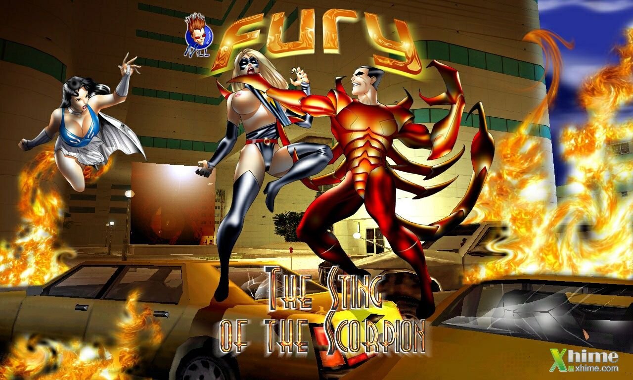 Fury The sting of the scorpion cover