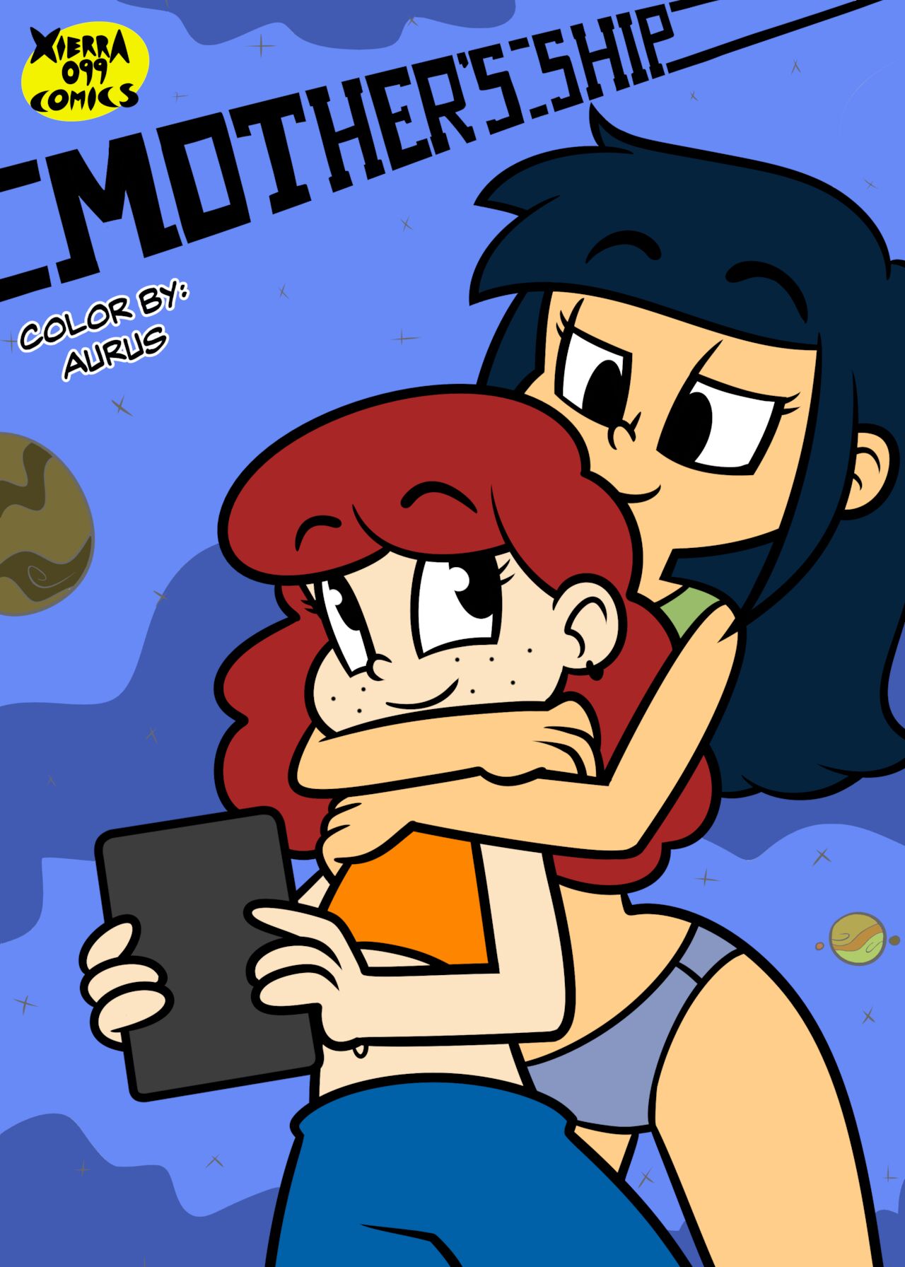 Mother's ship (colored) cover