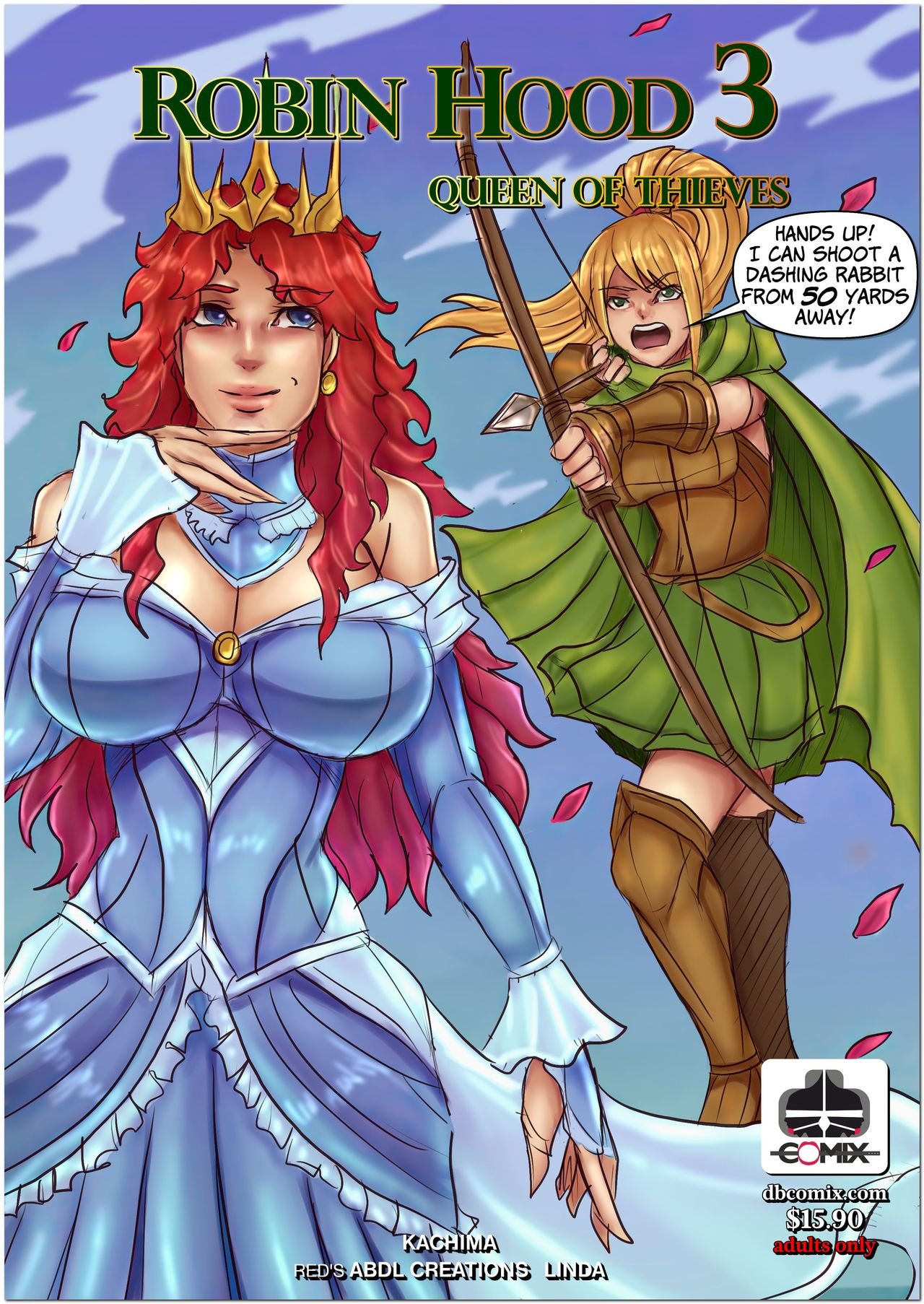 Robin Hood the Queen of Thieves 3 cover