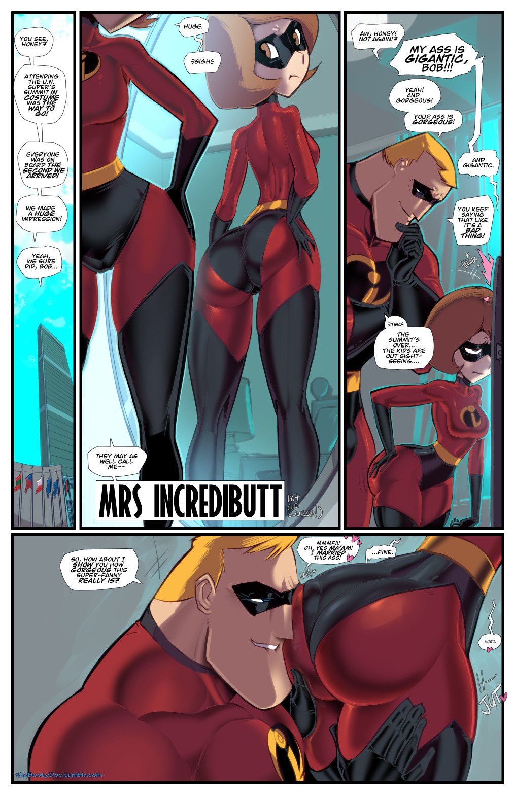 Mrs Incredibutt cover