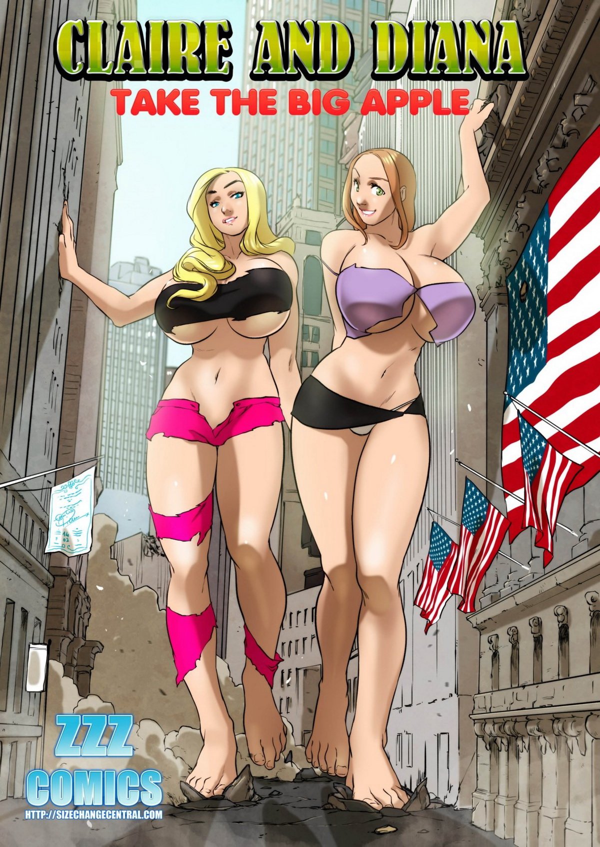 Claire and Diana Take The Big Apple cover