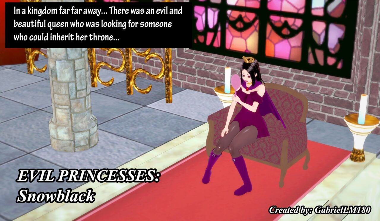Evil princesses: Snowblack cover