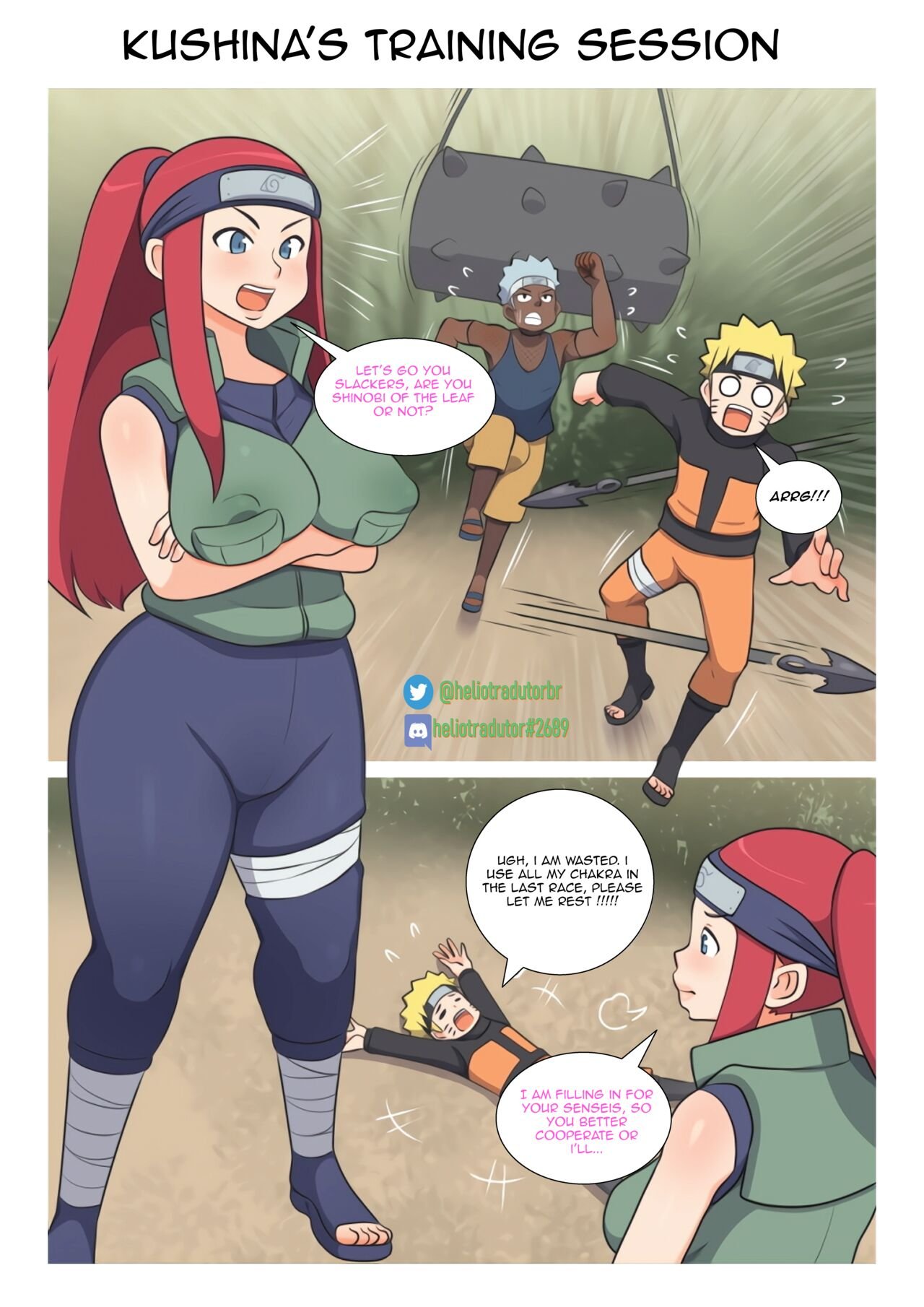 Kushina Training Session cover