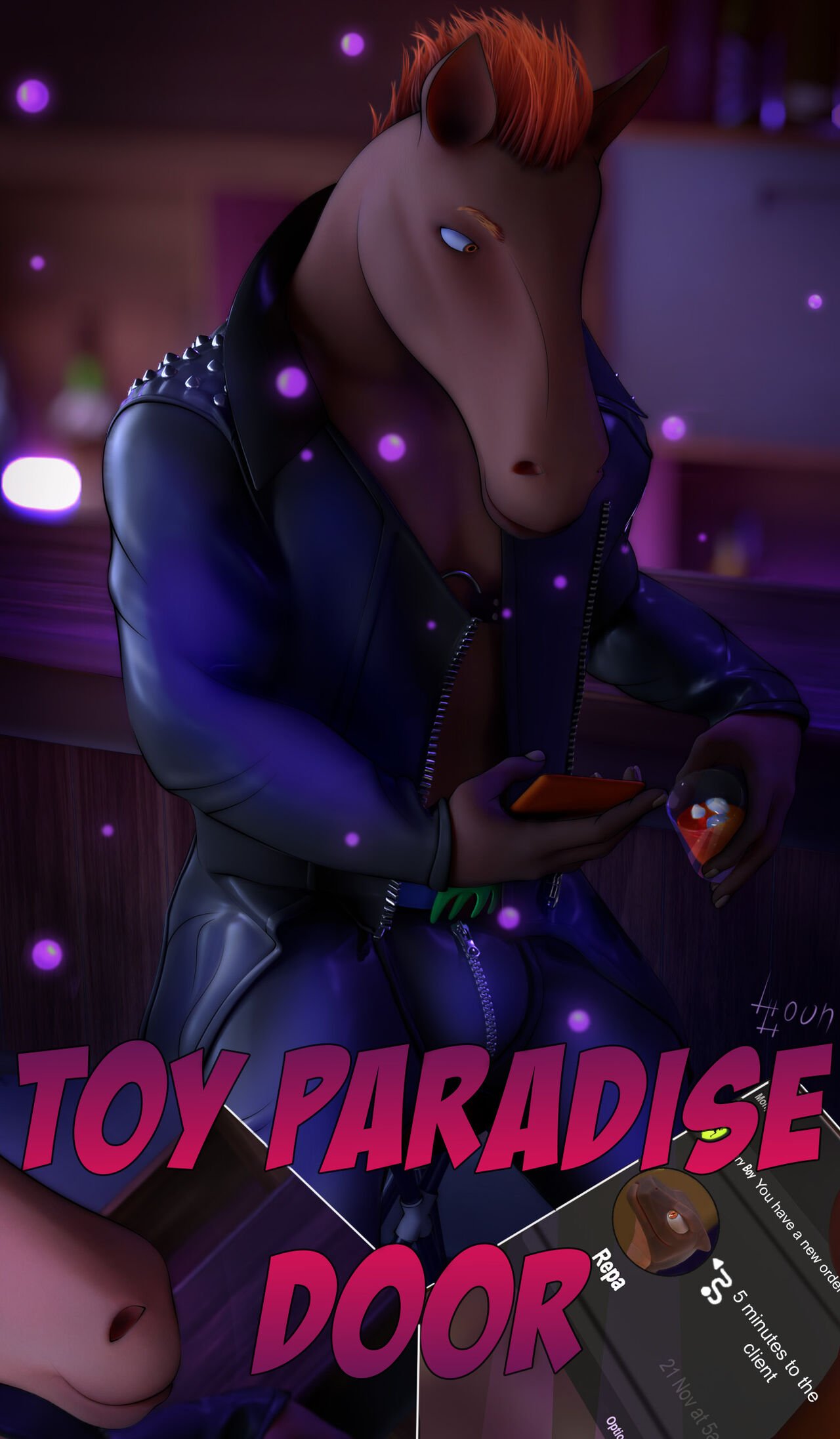 Toy paradise door cover