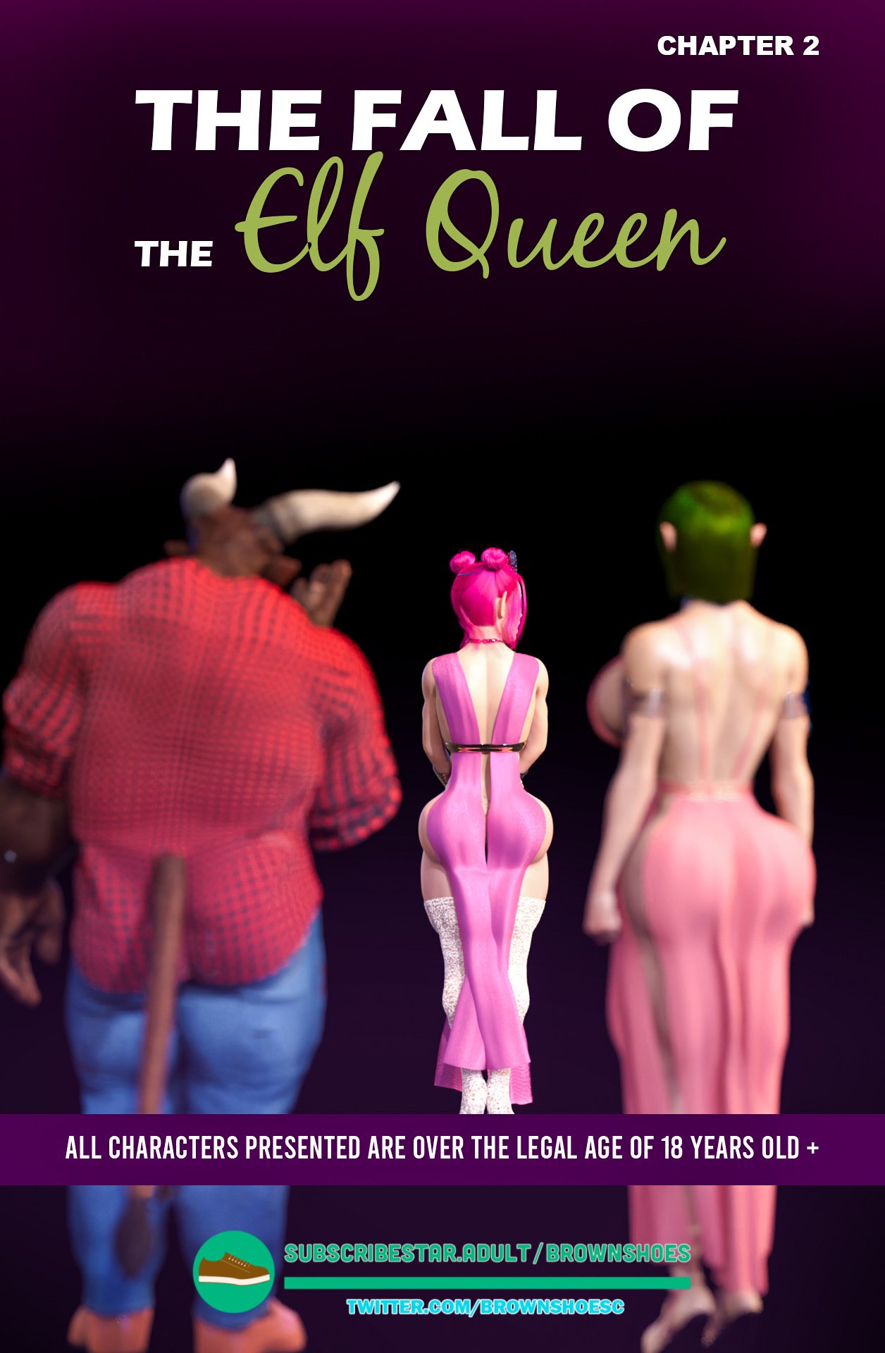 The Fall of the Elf Queen Ch 2 cover