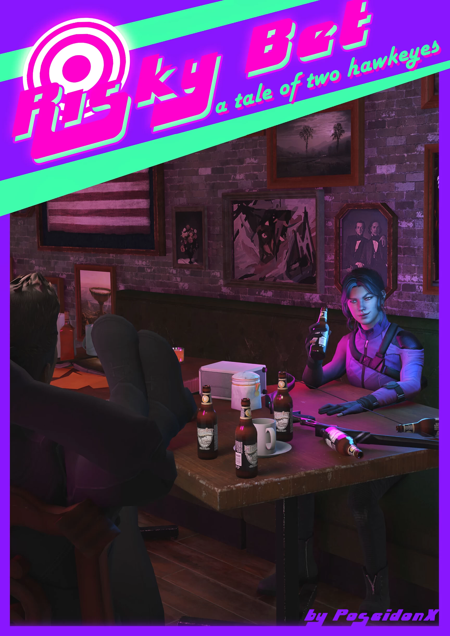 Risky Bet - A tale of two Hawkeyes cover