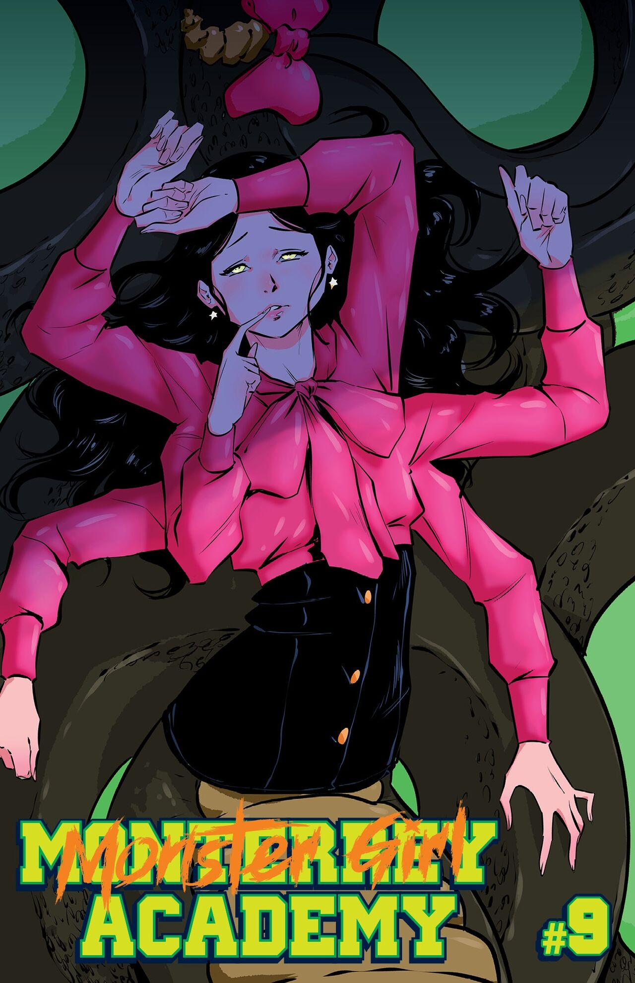 Monster Girl Academy 9 cover