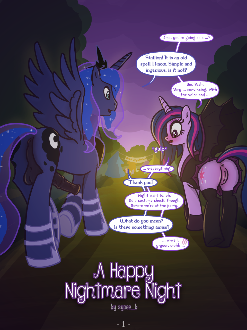 A happy nightmare night cover