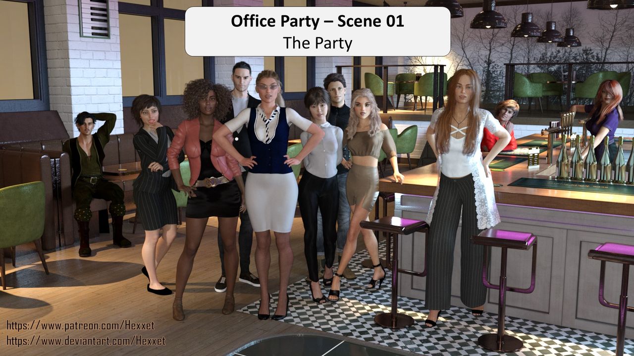 Office Party 1-4 cover
