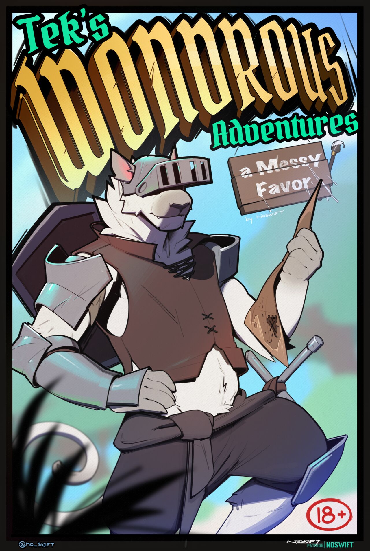 Tek’s Wondrous Adventures: a Messy Favor cover