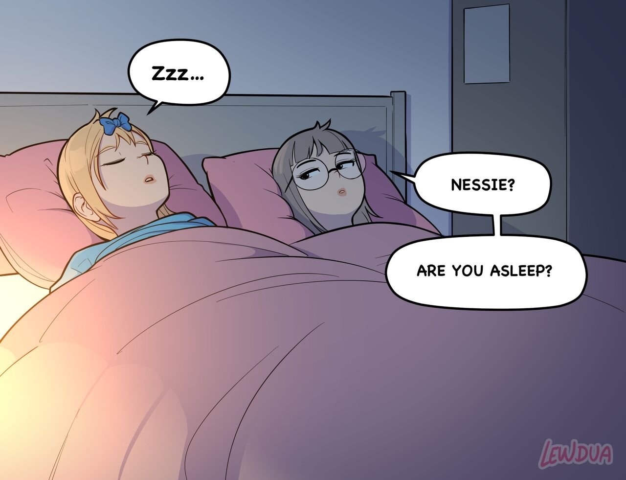 Nessie does not wake up cover