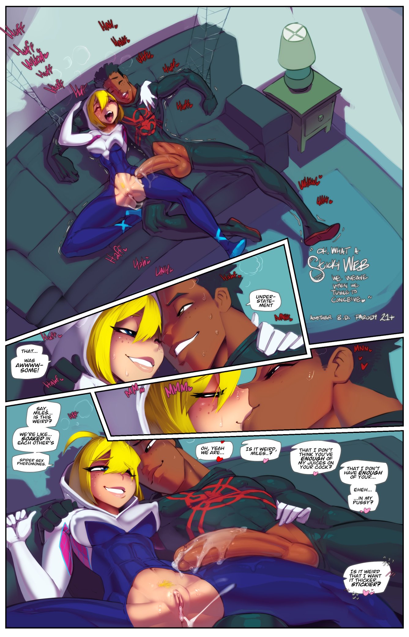 Oh! what a Web cover