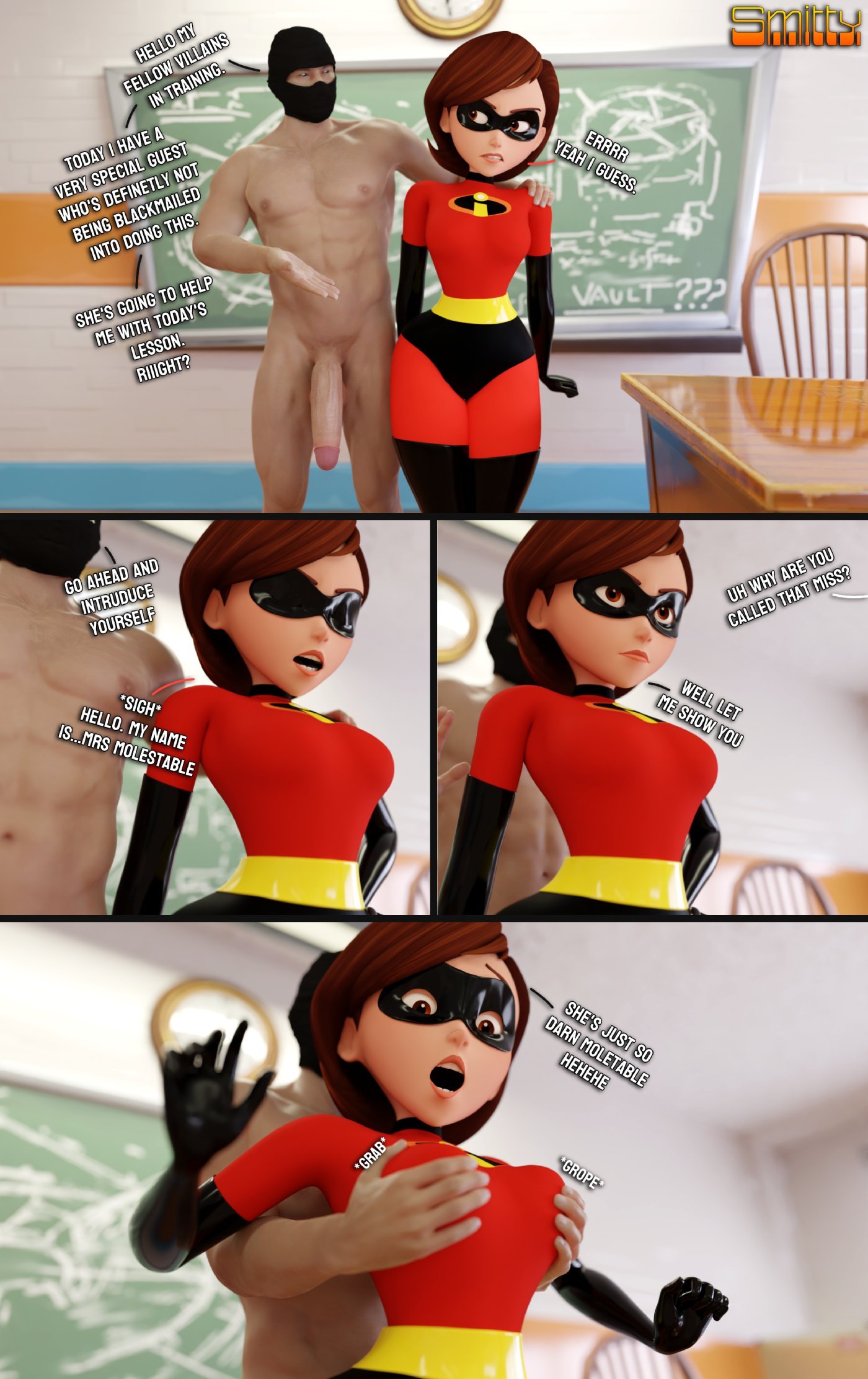 How to defeat a Heroine, with Elastigirl cover