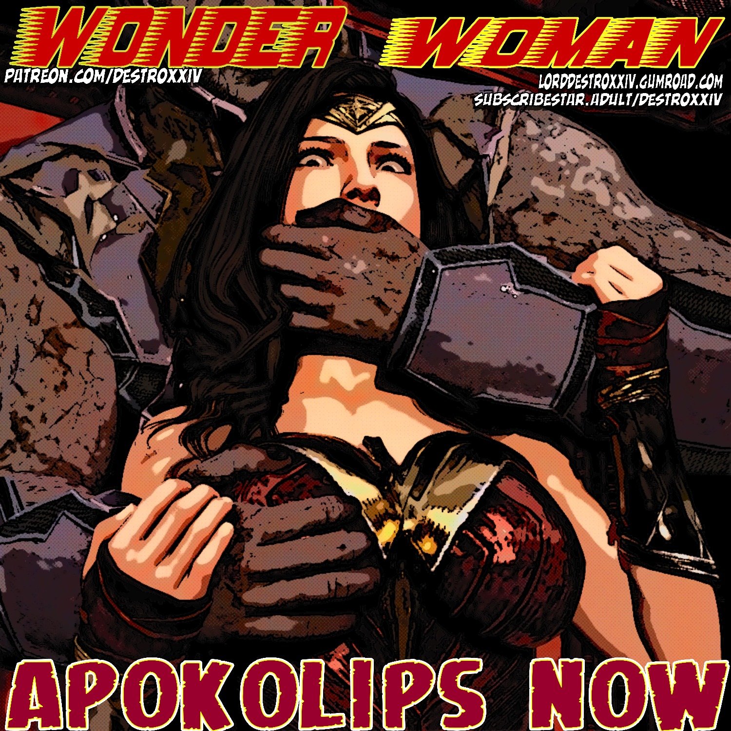 Wonder Woman Apokolips now cover