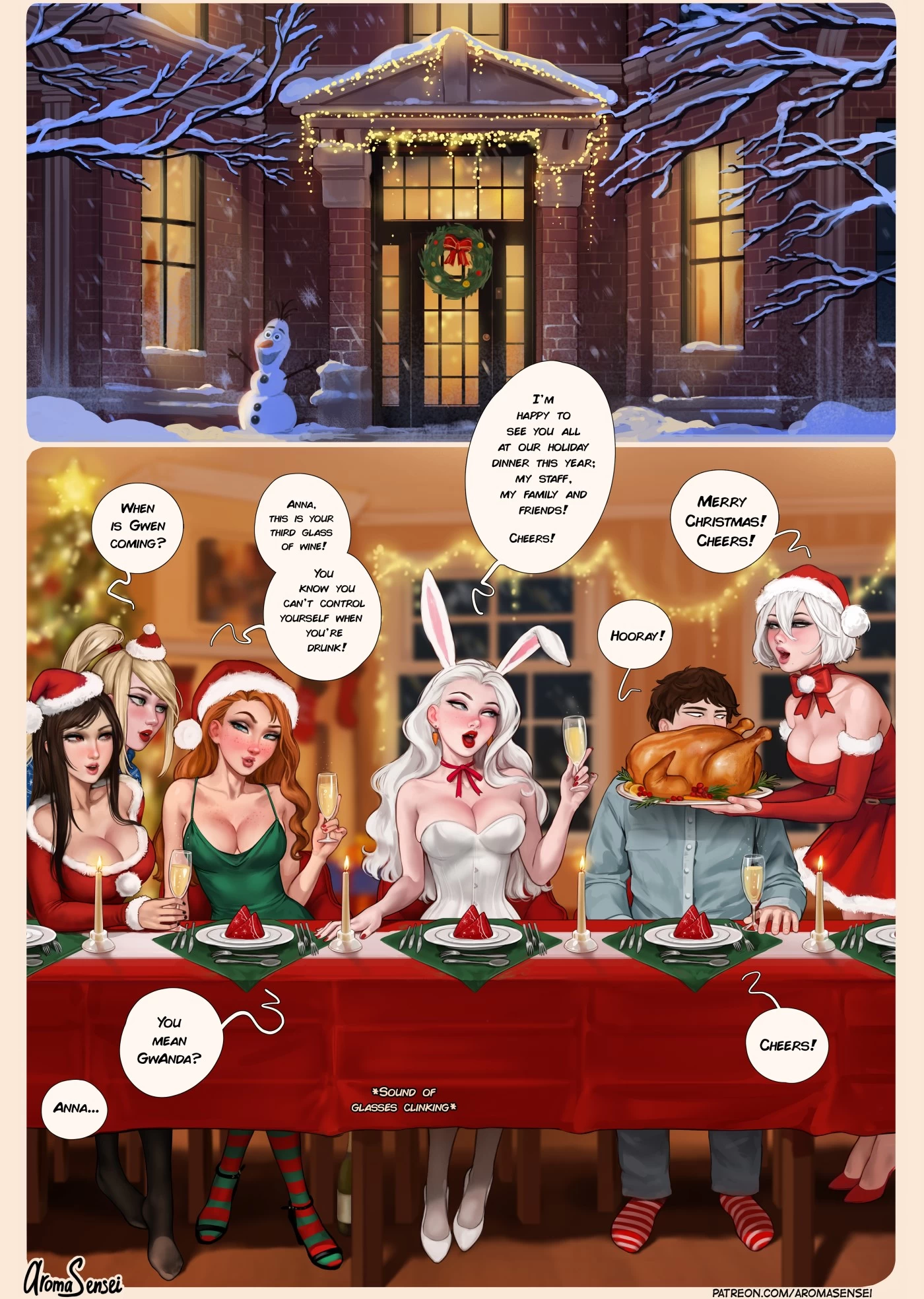 Frozen Inc Christmas Party cover