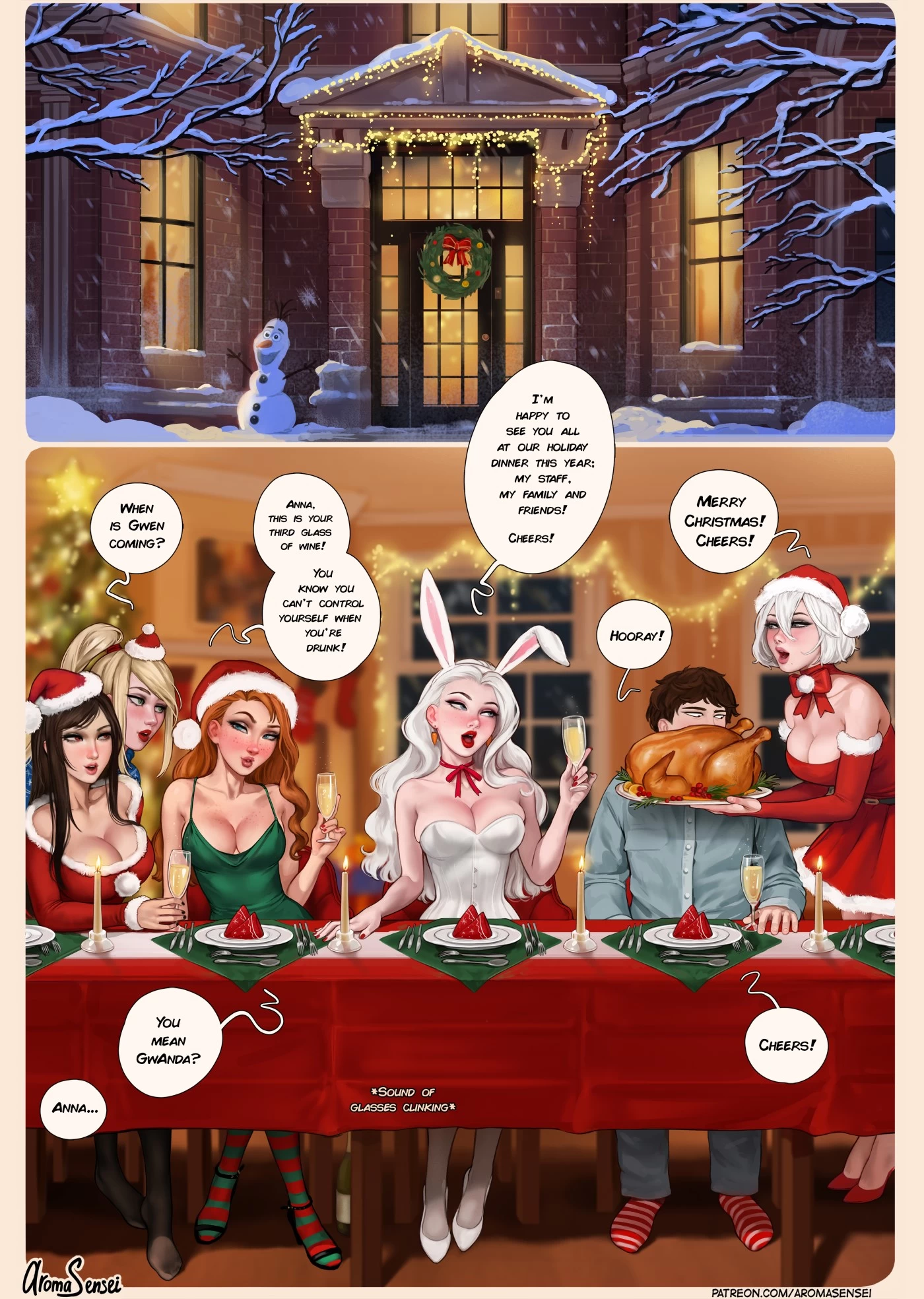 Frozen Inc Christmas Party (Shemale) cover
