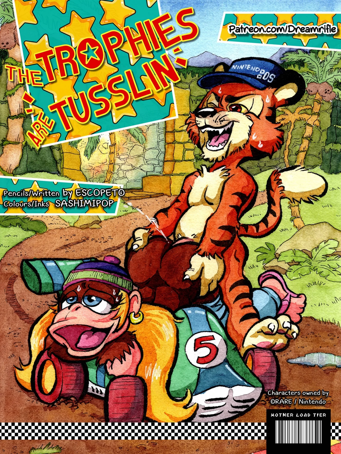 The Trophies Are Tusslin' cover