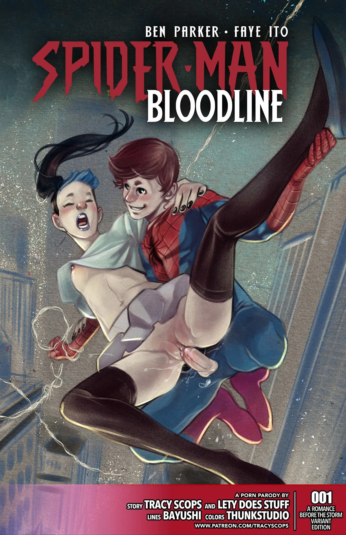 Spider-man - Bloodline cover