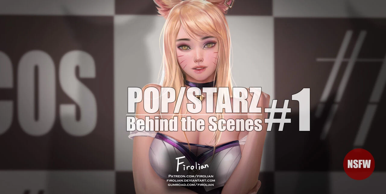 Pop Starz : Behind the Scenes Part I - Ahri cover