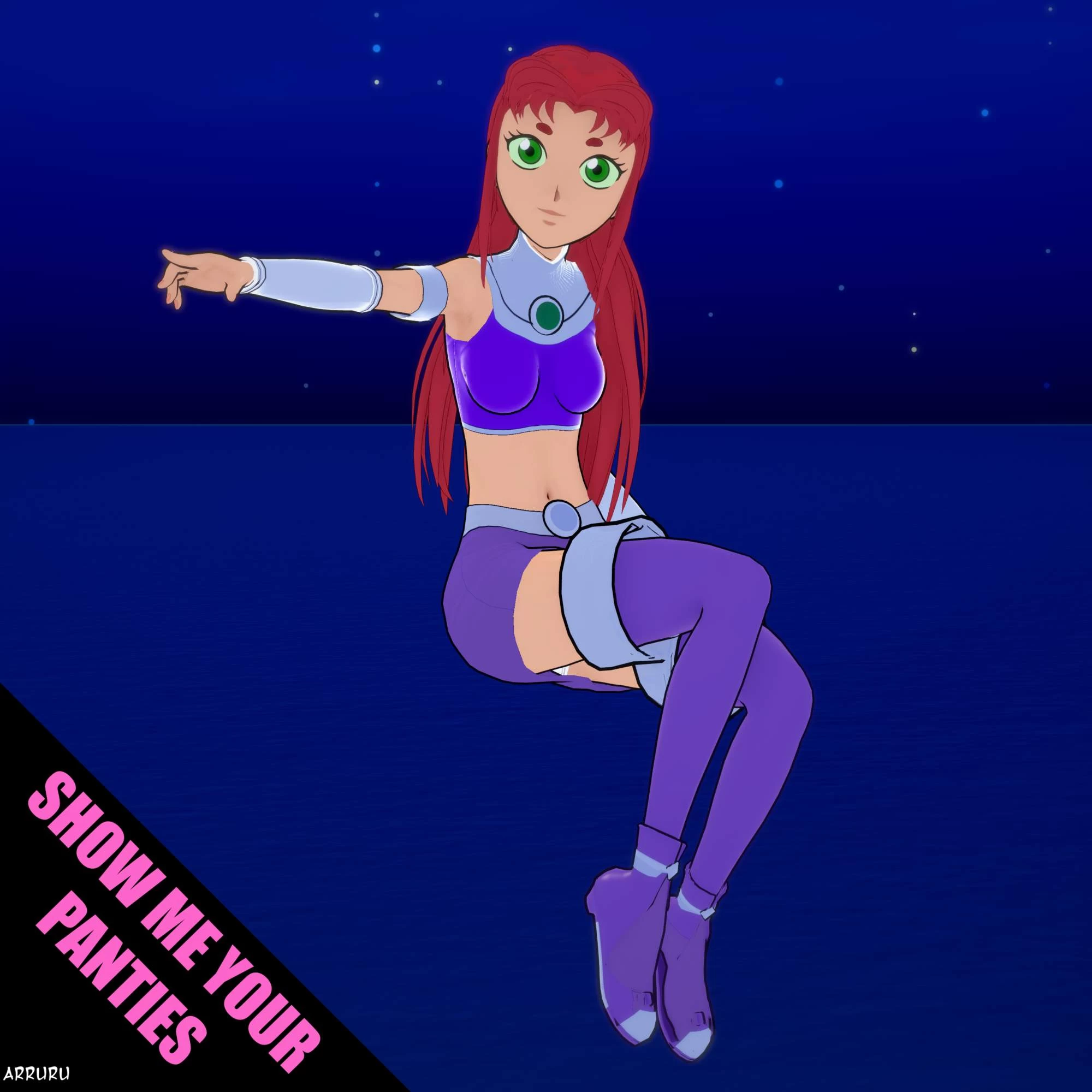 Show Me Your Panties 2 - Starfire cover