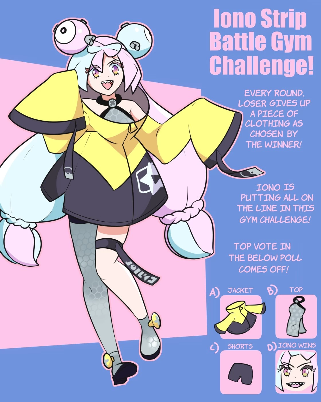 Iono Strip Battle Gym Challenge! cover