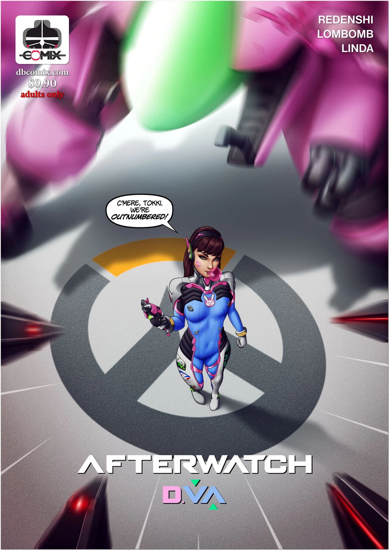 Afterwatch D.Va cover