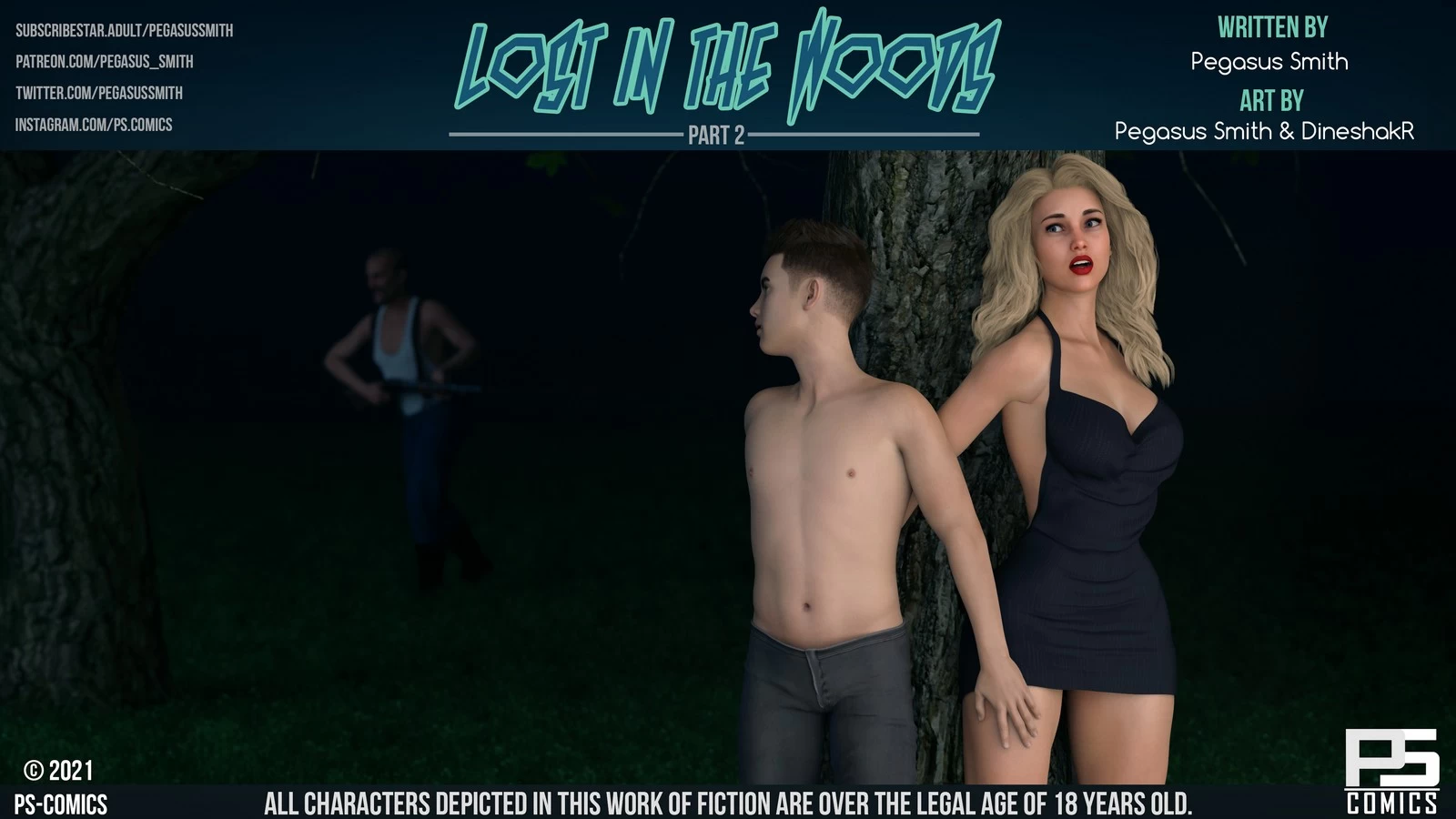 Lost in the Woods 3D part 2 cover