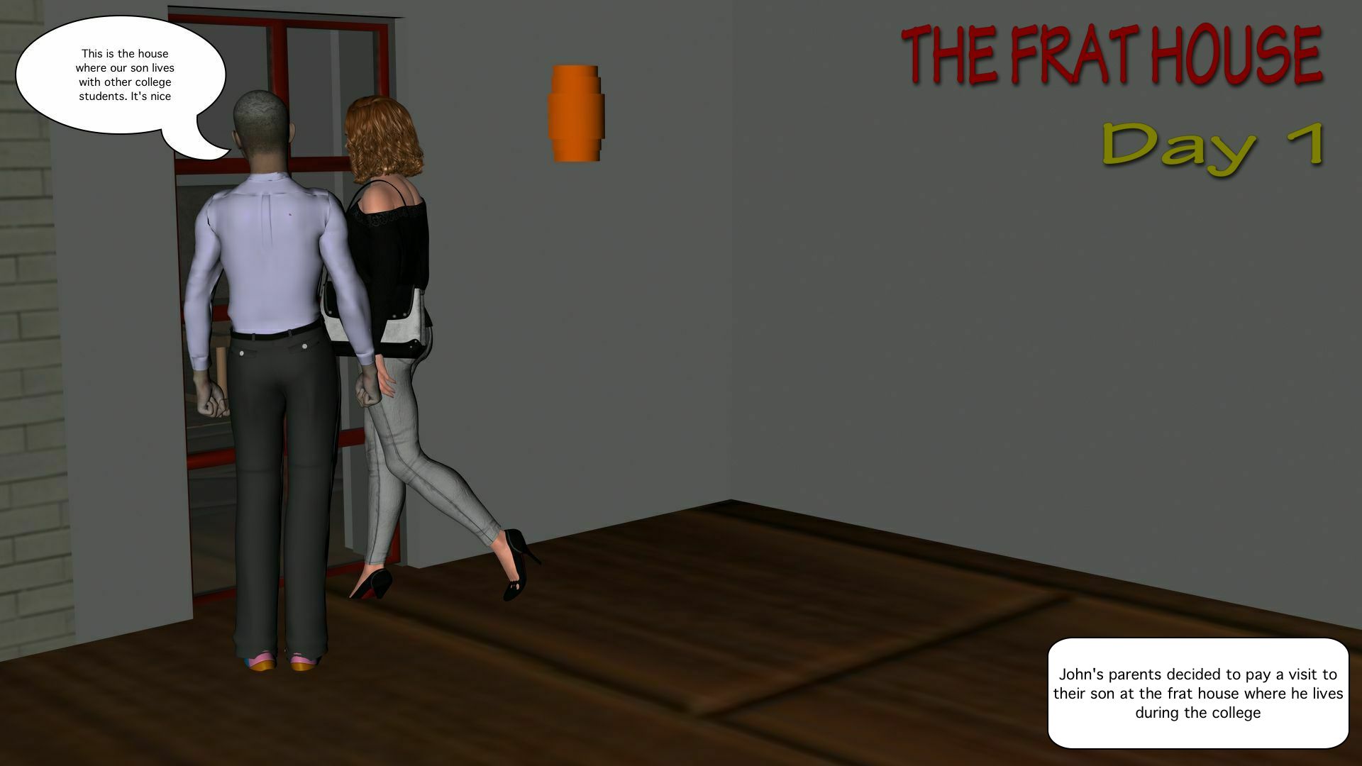 The frat house - day 1 cover