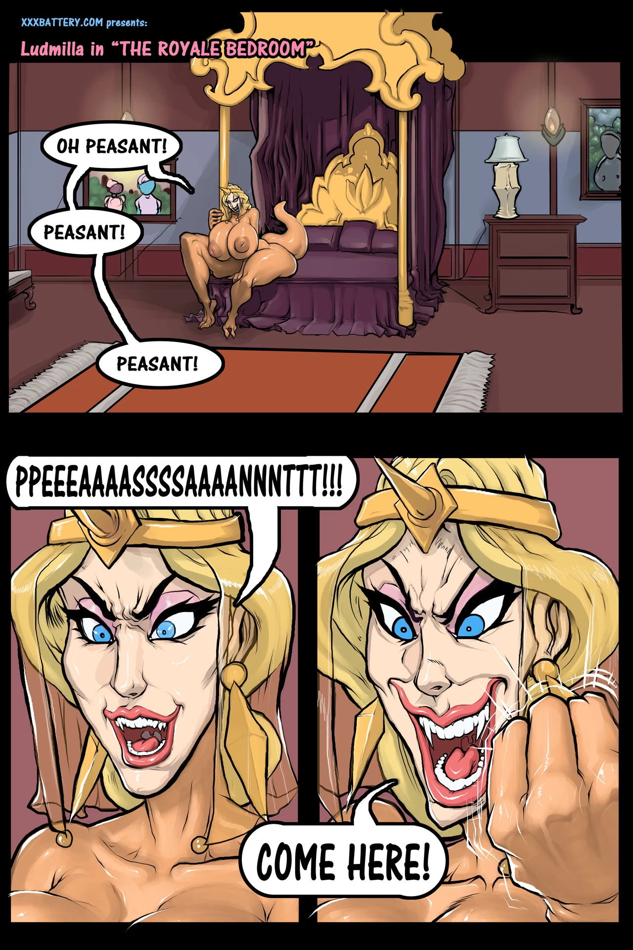 LudMilla in The Royale Bedroom cover