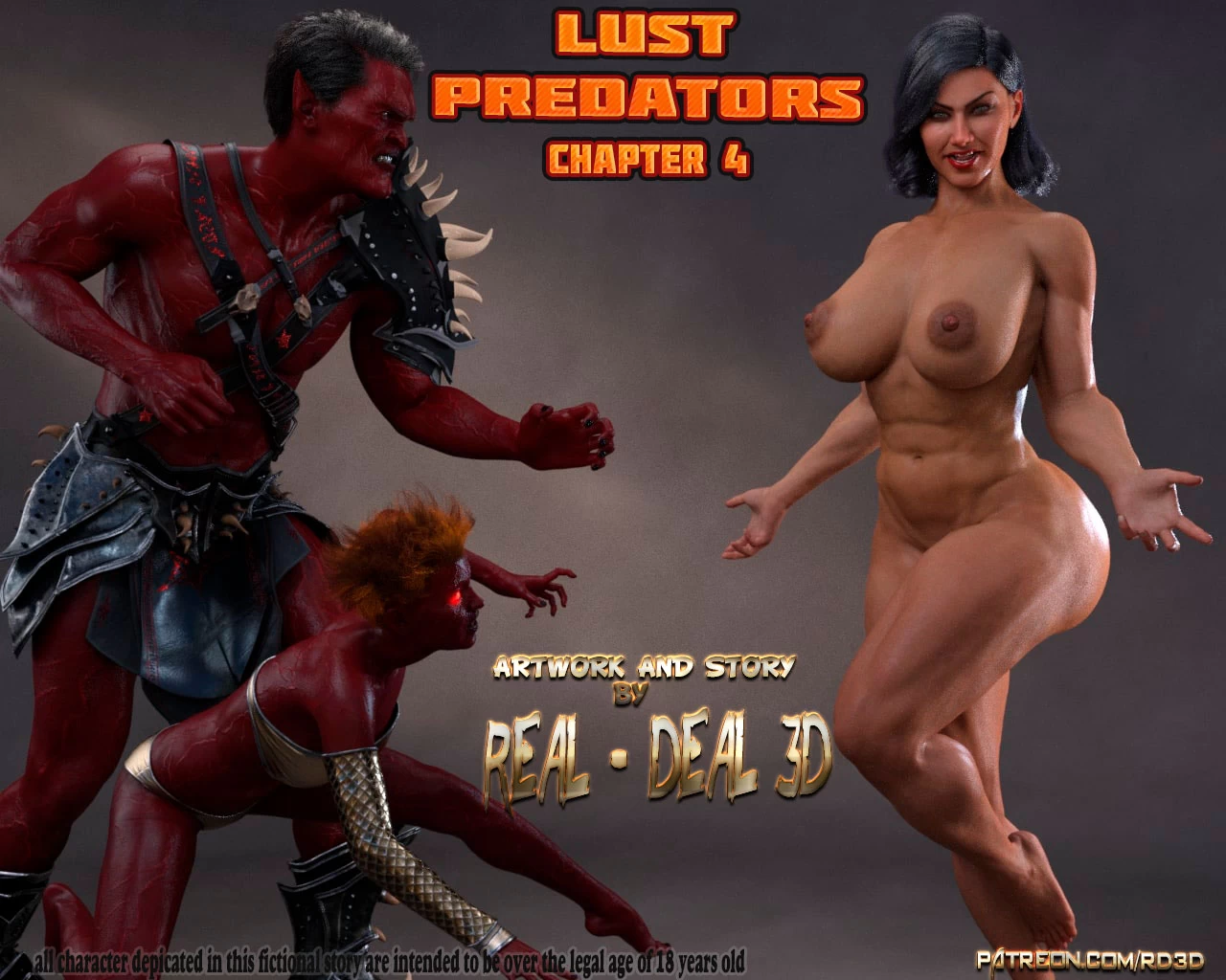LUST PREDATORS 4 cover